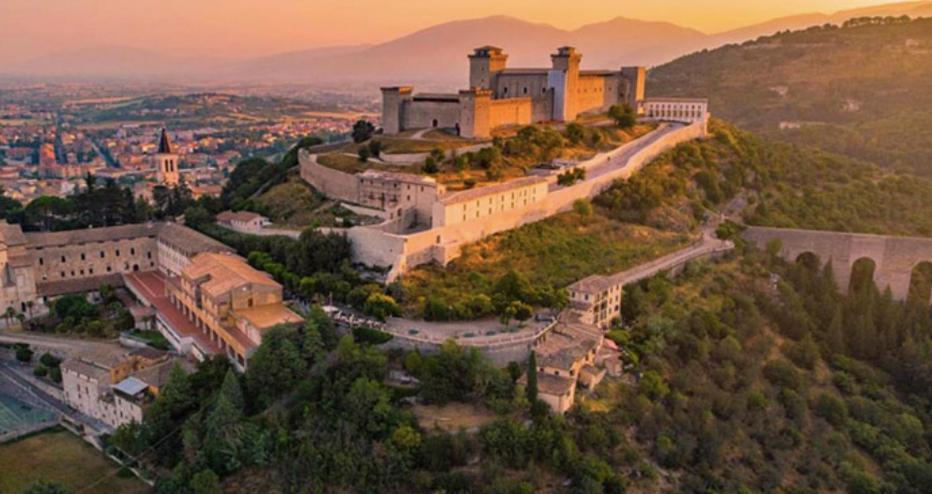 Hotel Athena Spoleto Kültér fotó